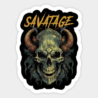 SAVATAGE VTG Sticker